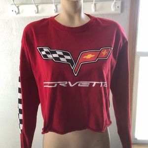 Corvette cropped shirt